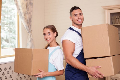 Battersea moving truck for local property relocations