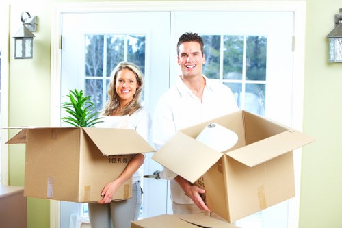 Office relocation service in Battersea with careful handling