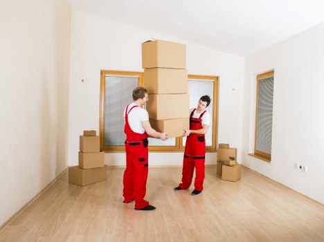 Small office relocation and equipment transport by van